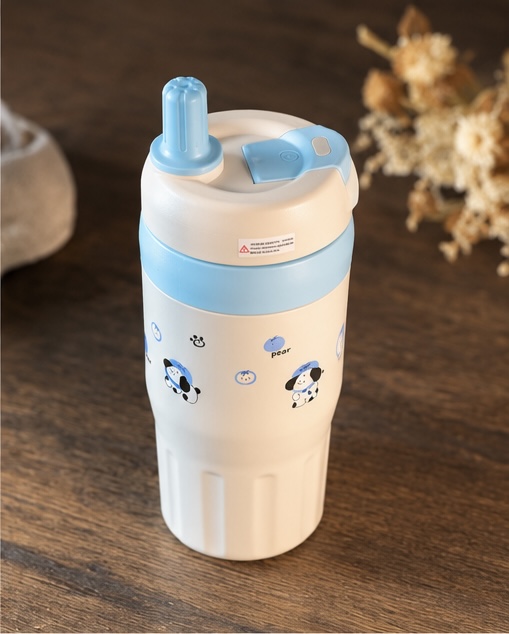 Pastel Cartoon Travel Tumbler