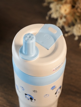 Pastel Cartoon Travel Tumbler - Image 2