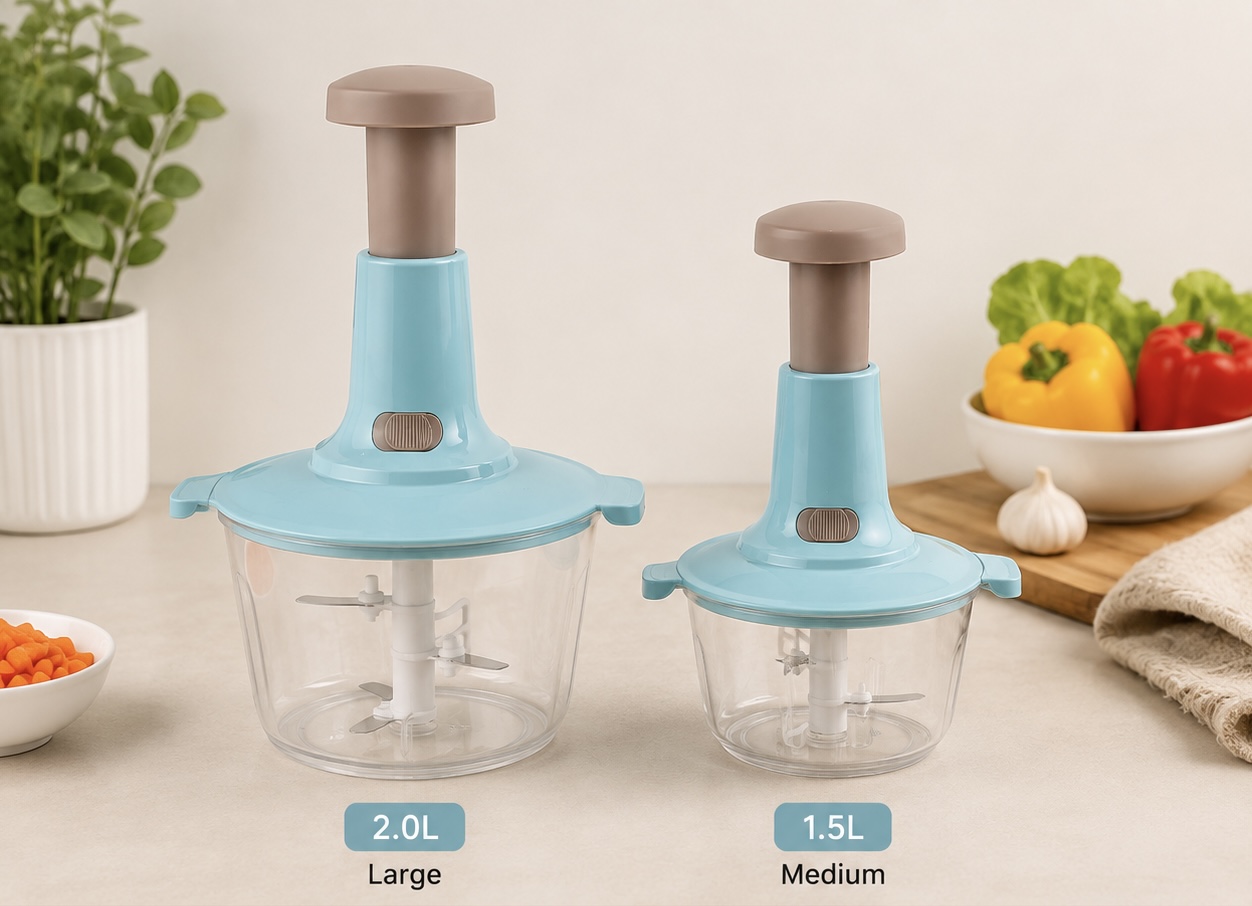 Press & Chop Manual Food Chopper