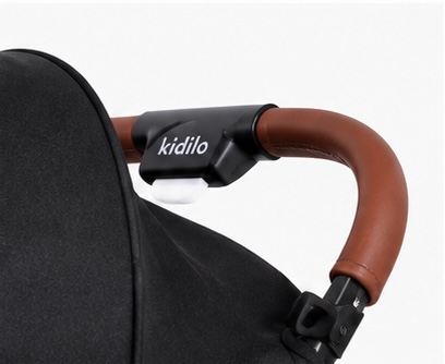 Kidilo K9G Black Baby Stroller - Image 2