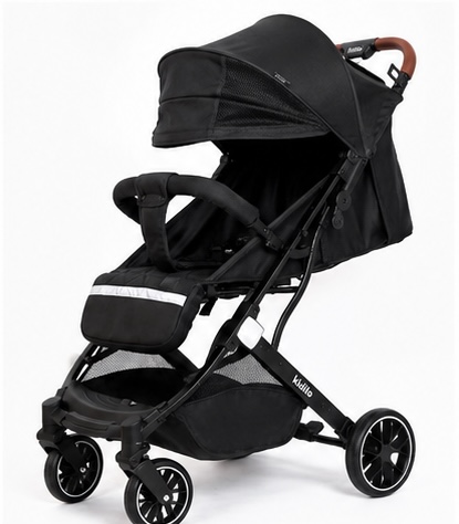 Kidilo K9G Black Baby Stroller