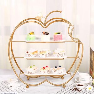 Golden Apple Serving Stand for Weddings & Parties